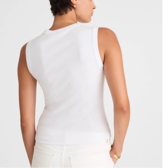 Madewell Compact Shell Tank - Picture 3 of 4